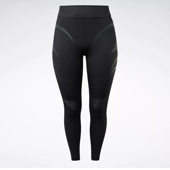 Cardi B x Reebok 4x 26/28 NWT Black Cut-Out Leggings GYM WORKOUT Activewear - Picture 15 of 16